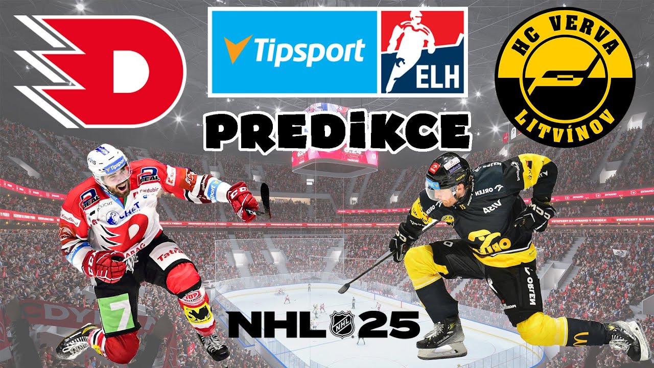 Extraliga v NHL25 je tu! 🏒 /PAR - LIT/ Potvrdí Pardubice roli favorita?