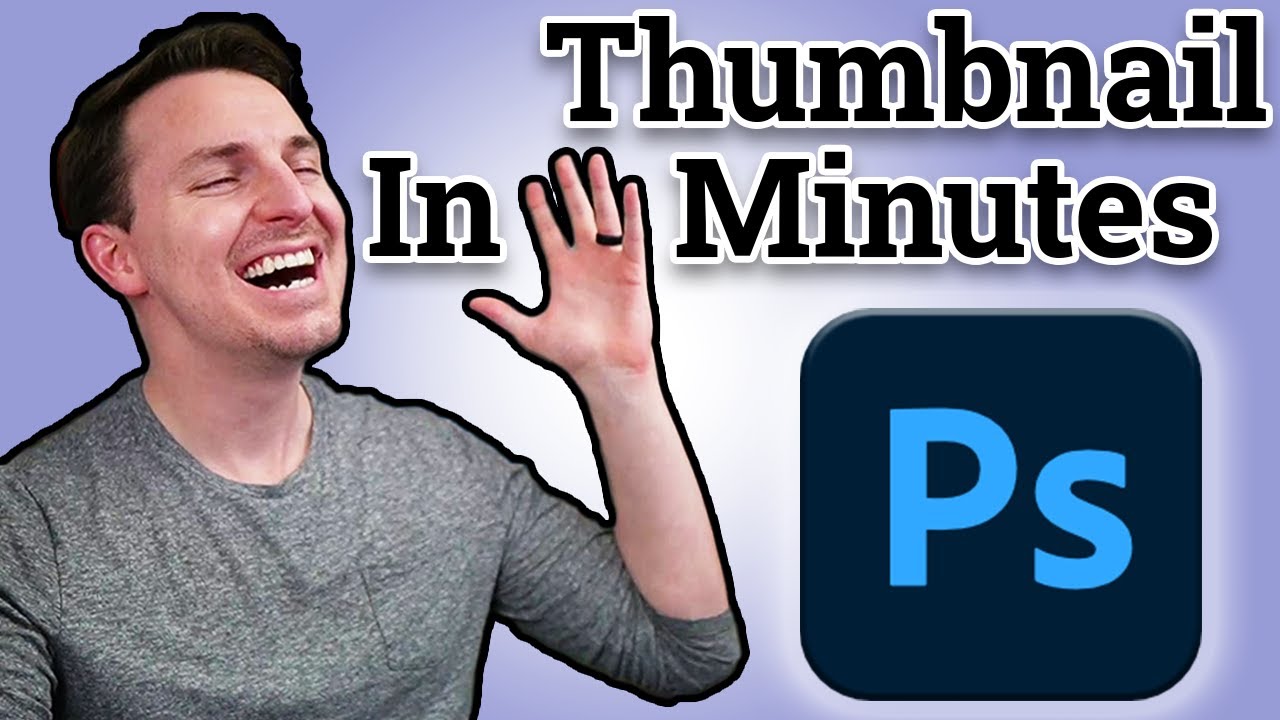 Step-by-Step Youtube Thumbnail👉Photoshop Tutorial