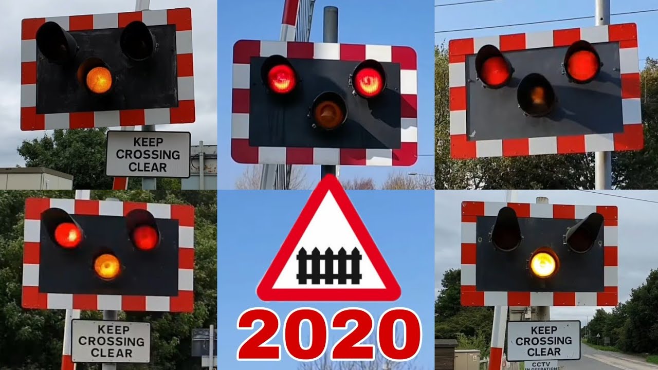 UK Level Crossings with Halogen Lights (2020)