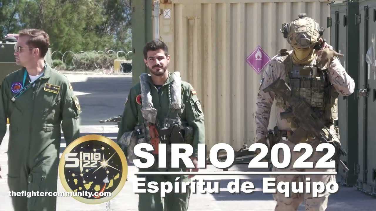 (4k) SIRIO 2022. Espíritu de Equipo. Ejército del Aire.