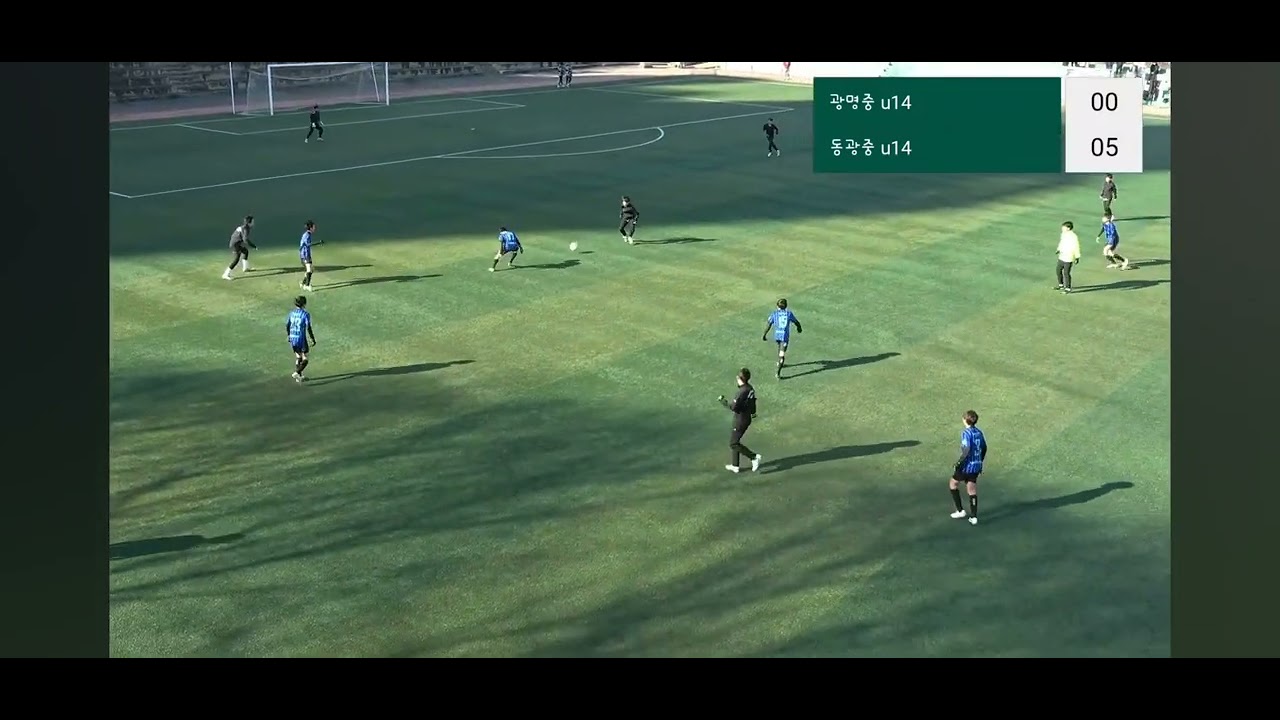 광명중 u14 골키퍼 임태우( 동광중 u14)