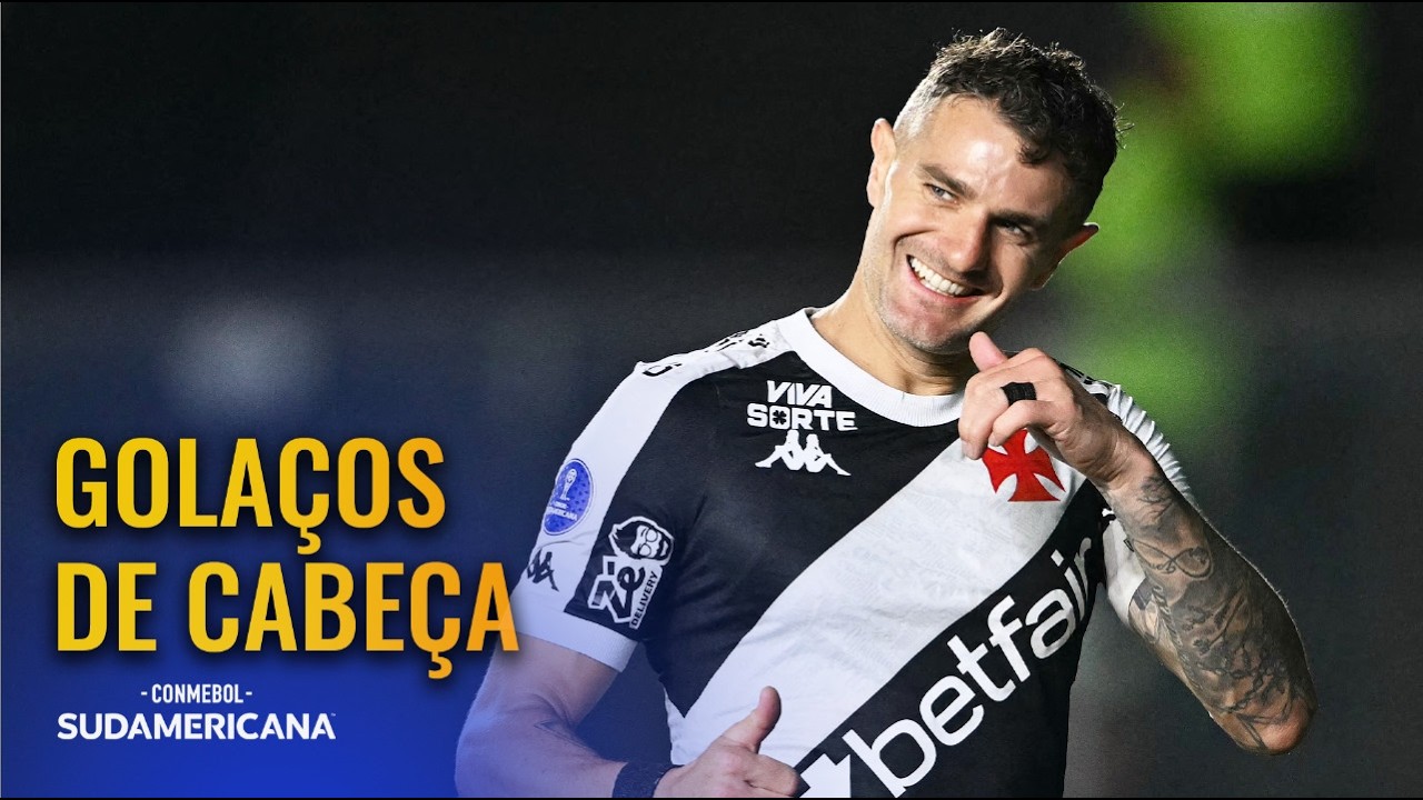 GOLAÇOS DE CABEÇA NA CONMEBOL SUDAMERICANA 2025