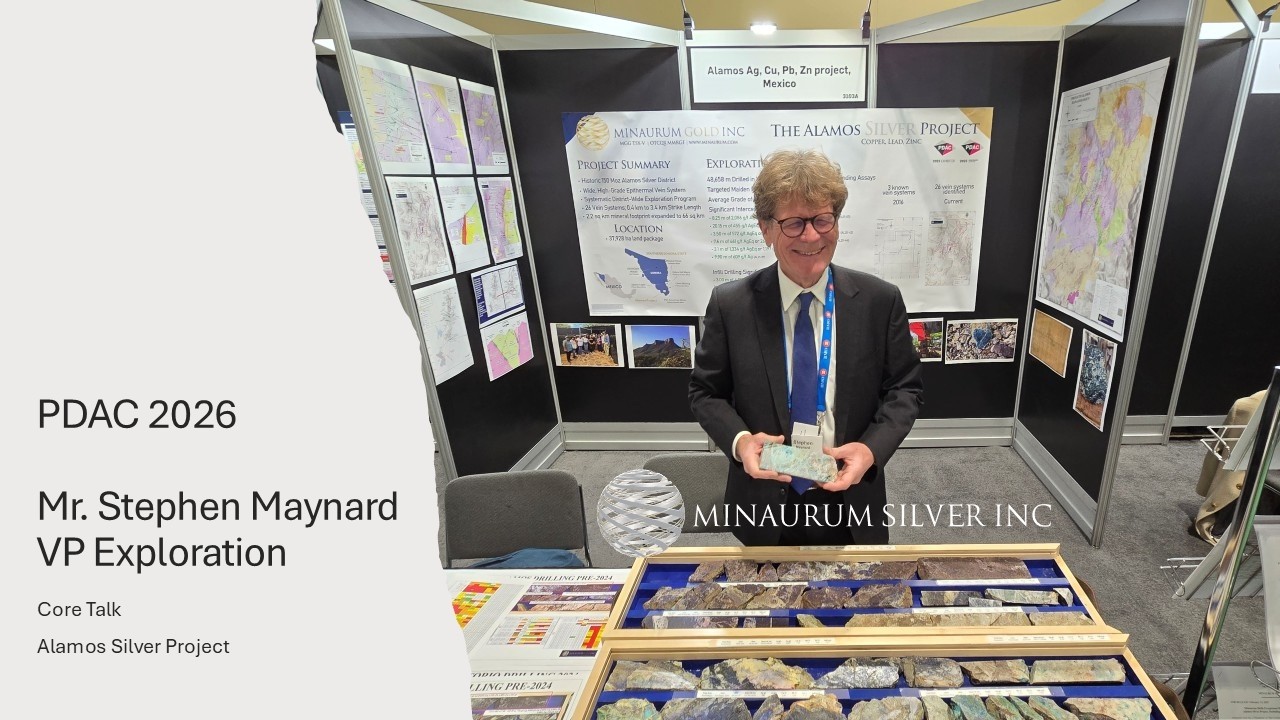PDAC 2026 - Minaurum Silver Core Talk with Stephen Maynard, VP Exploration