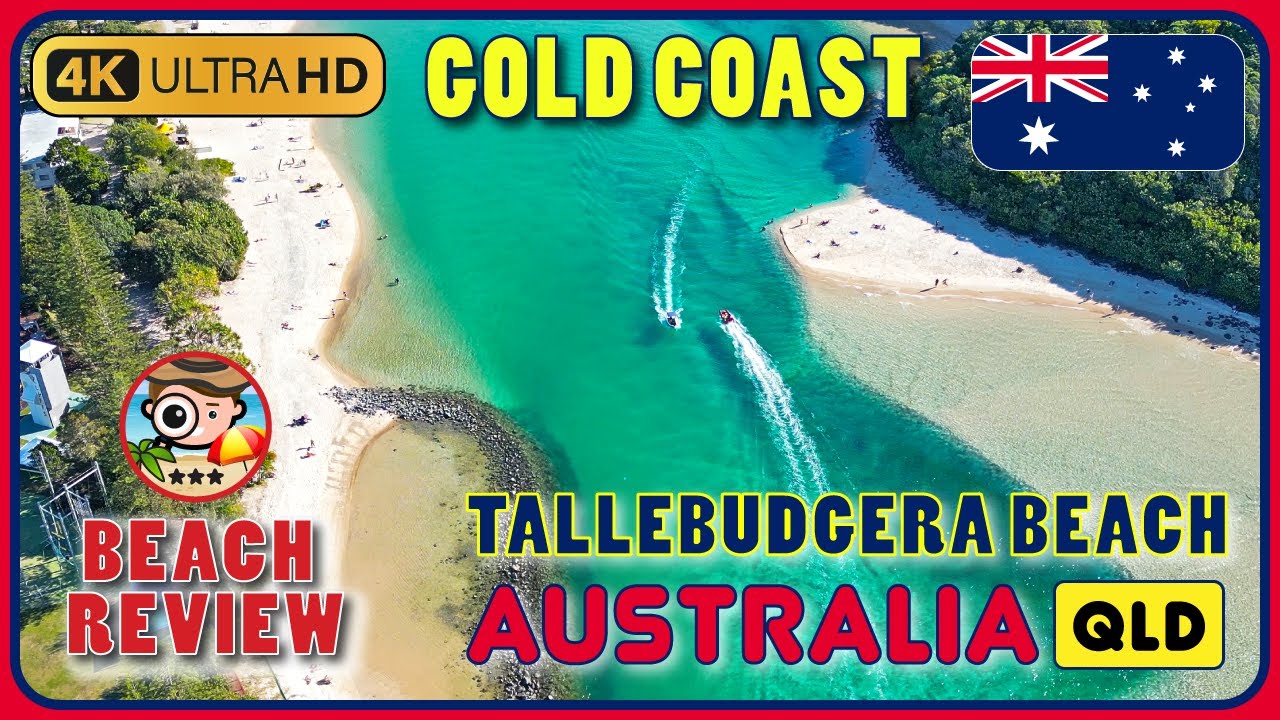Tallebudgera Beach Gold Coast Australia 🇦🇺 (Very scenic beach spot on Gold Coast) Beach Walk&Review