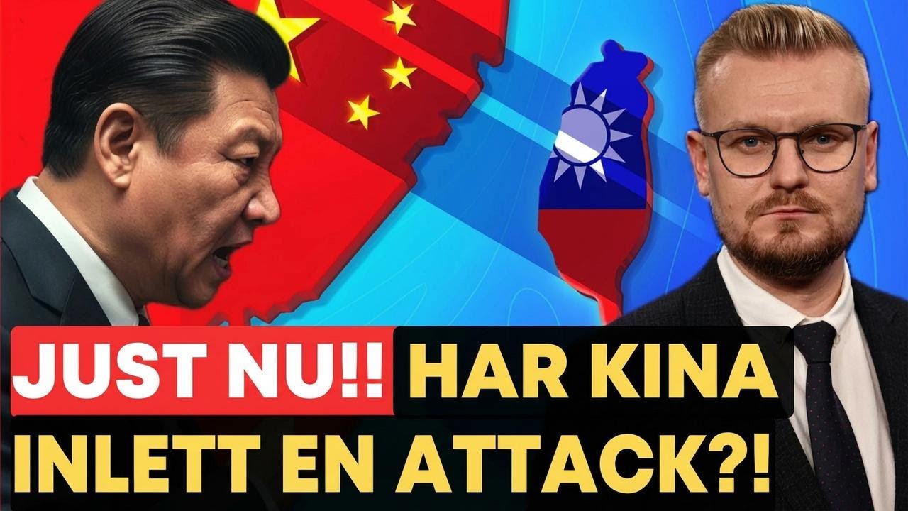 Ny konflikt? Kina inleder operation mot Taiwan – chock i Taipei
