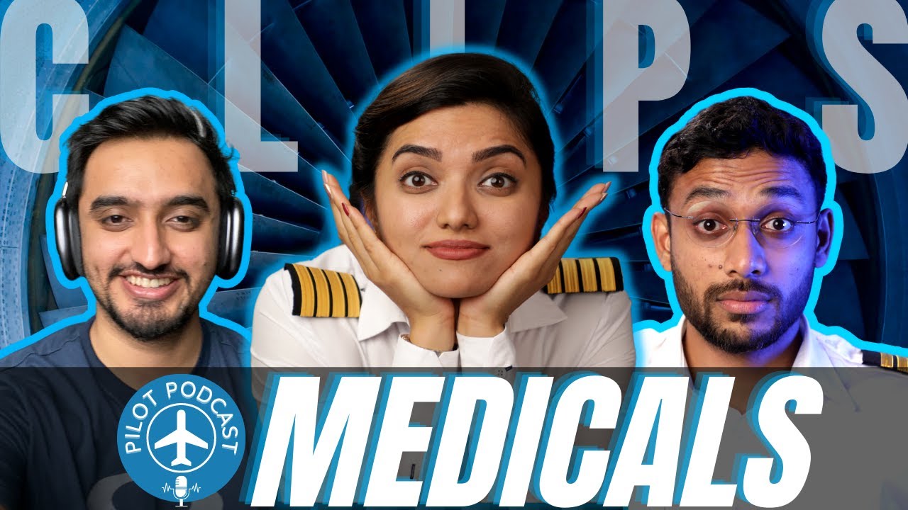 DGCA Medical Test For PILOTS | Pilot Podcast CLIPS