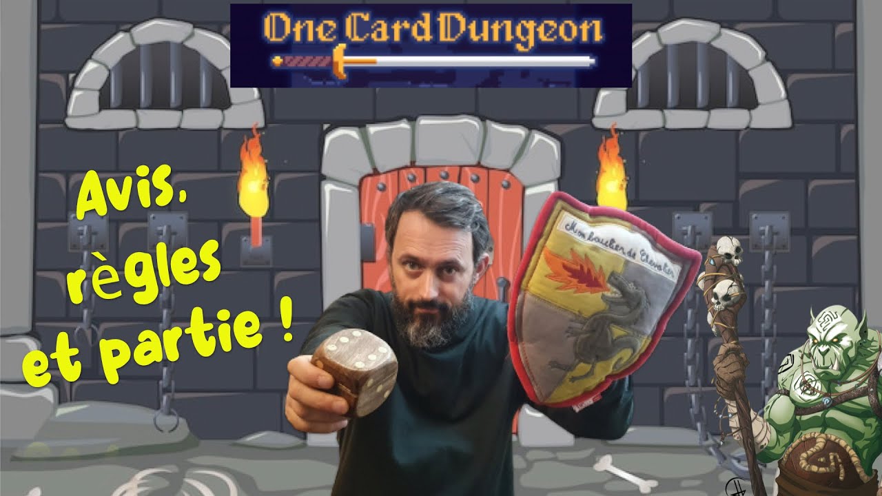 One card dungeon - Avis, règles et partie