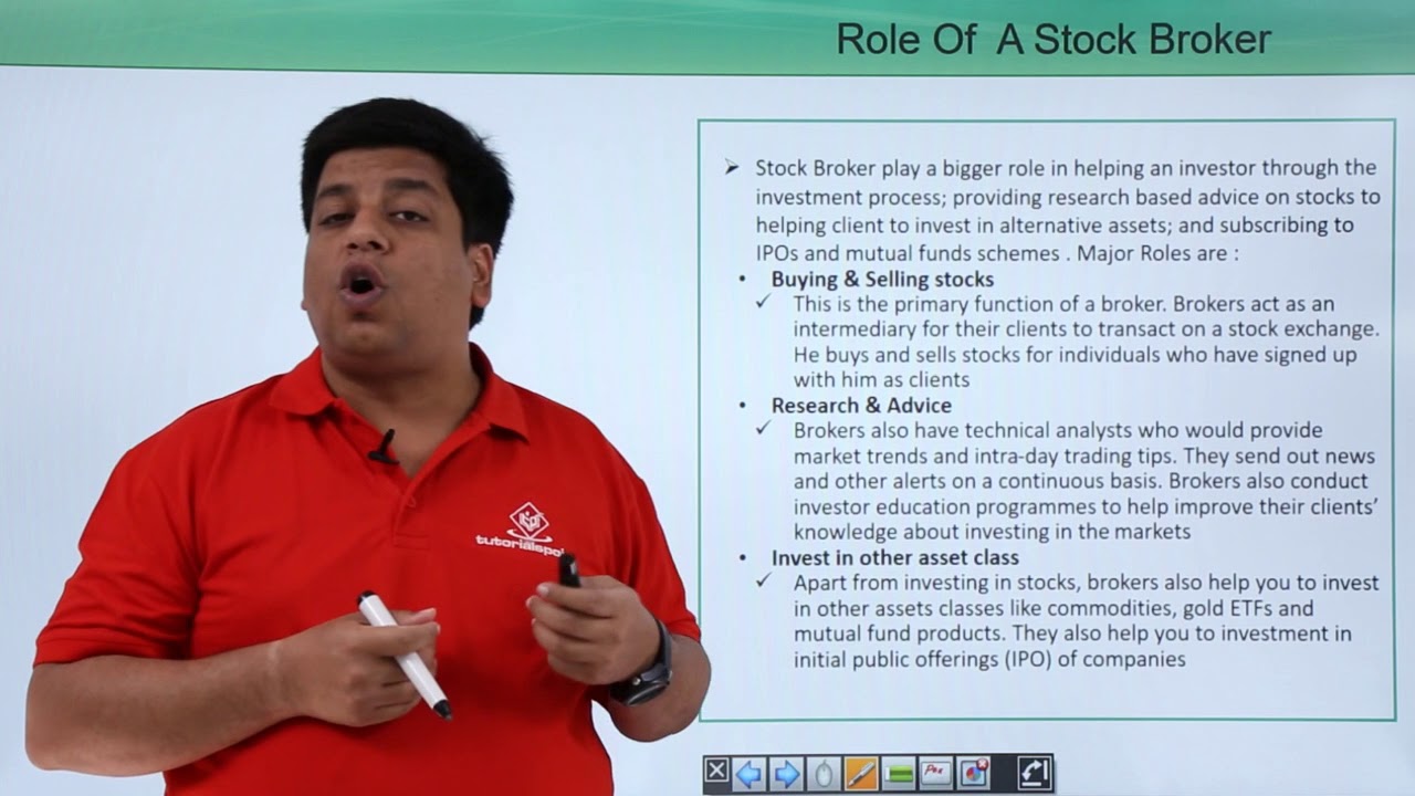 Stock Broker and Sub Broker