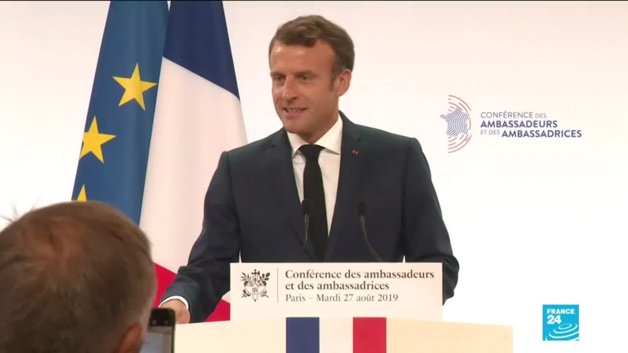 French president Emmanuel Macron lays out France&rsquo;s foreign policy priorities