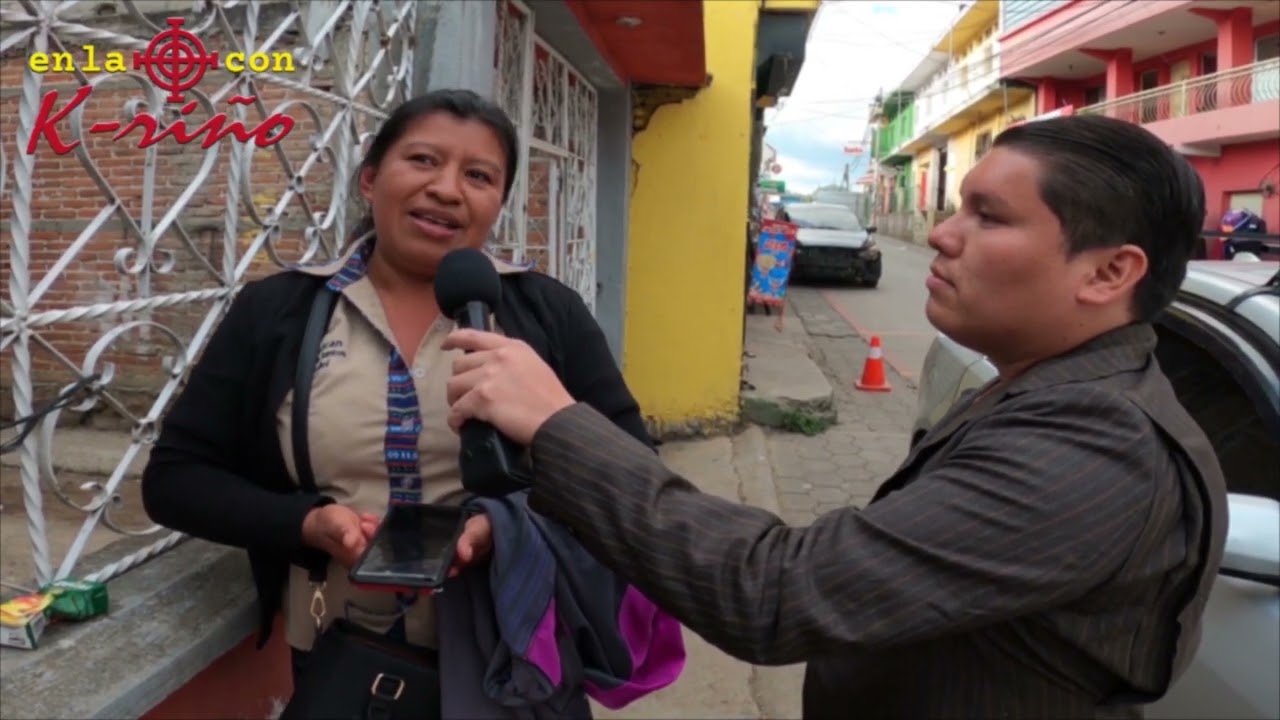 Entrevista incomoda en Cabricán