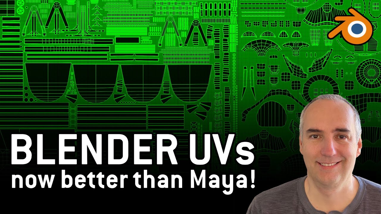 Теперь я более эффективно делаю UV-развертку в Blender, чем в Maya!