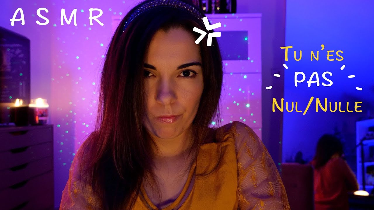 ASMR FR ~ Tu n'es PAS nul/nulle ! 💛 [Je te gronde un peu] Cheveux, Xylophone, Peluches, Manga ~
