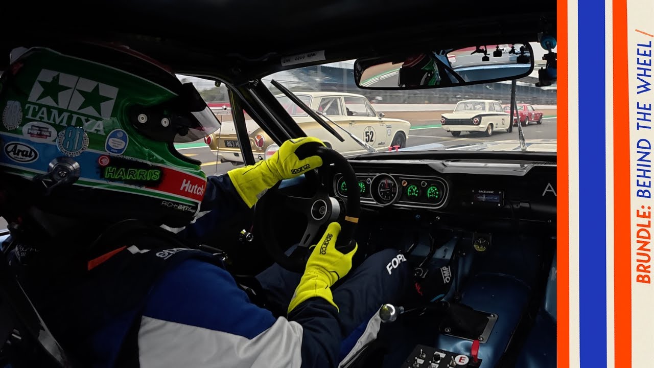 Chris Harris Onboard | V8 Mustang Race Start at Silverstone Festival!