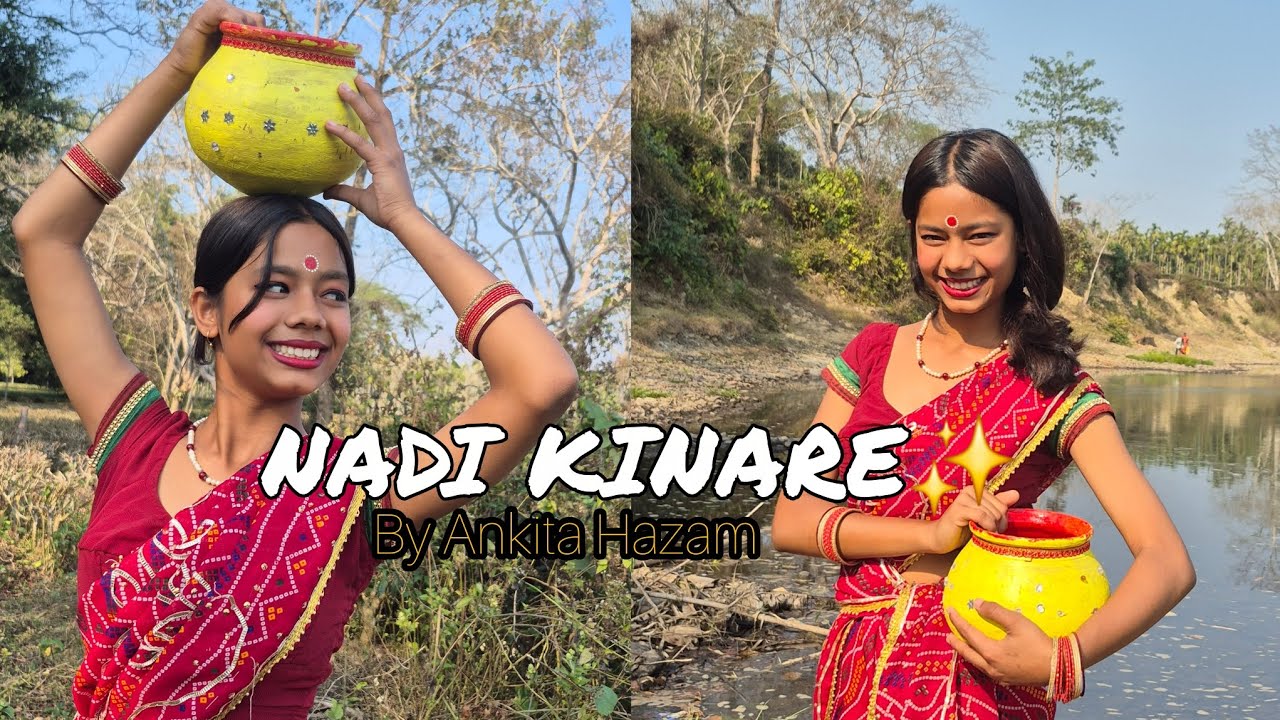|NADI KINARE| ♡ |BY ANKITA HAZAM| 🌷|NAGPURI LOVE SONG| ❤️ #nagpuri #viraldance #nagpuridance 