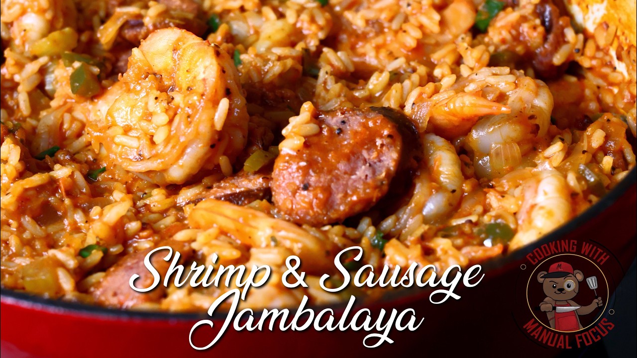 How to Make a Delicious Jambalaya | Shrimp and Sausage Jambalaya