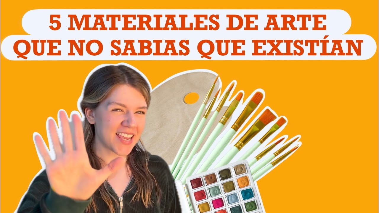 MATERIALES DE ARTE Y DIBUJO QUE NO SABÍAS QUE EXISTÍAN