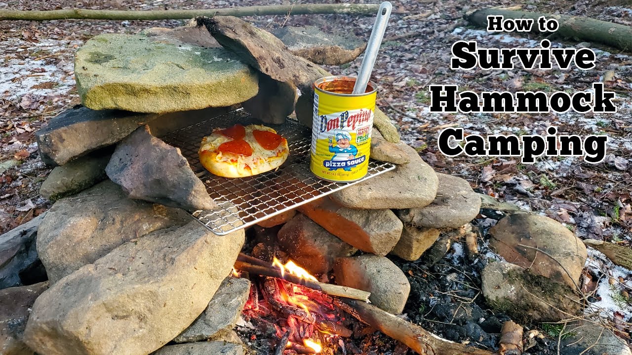 Winter Hammock Camping — Without a Stove!