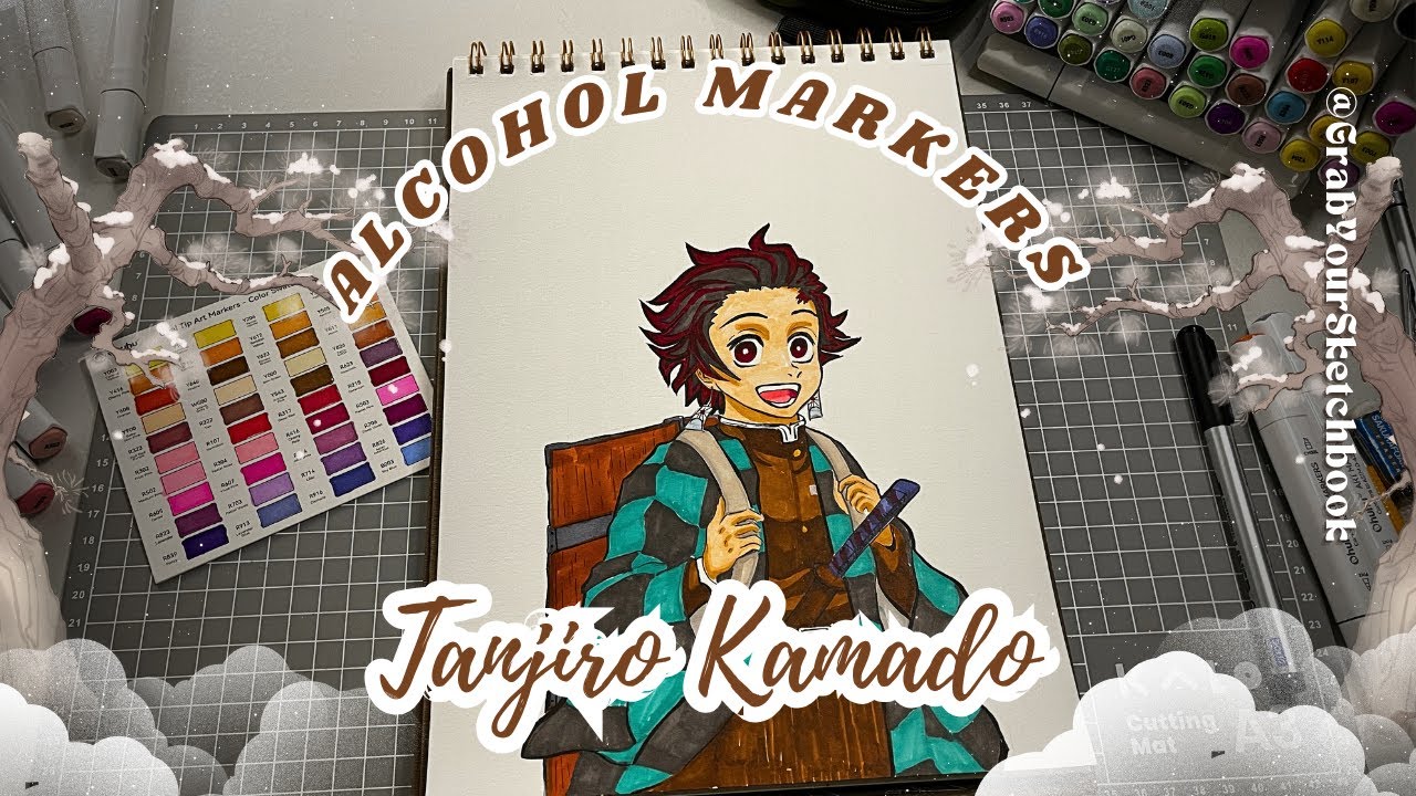 How To Draw Tanjiro | How To Draw Tanjiro Kamado From Demon Slayer | Tanjiro Drawing | Tanjiro