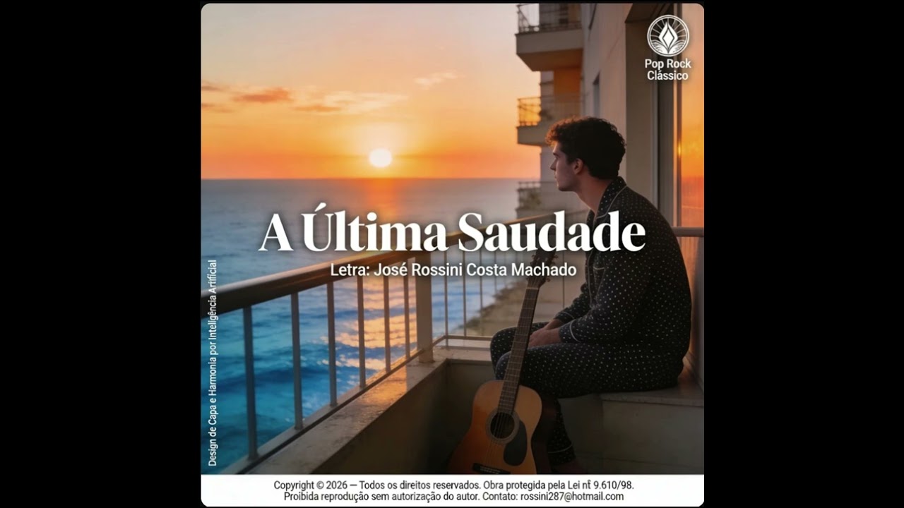 A Última Saudade | Pop Rock Clássico dos Anos 1970 | José Rossini Costa Machado
