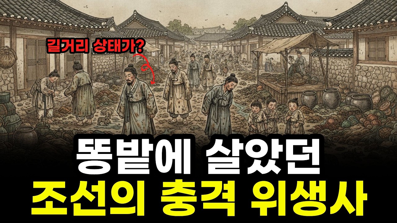 발 디딜 틈 없던 똥바다… 조선의 충격적인 위생 현실