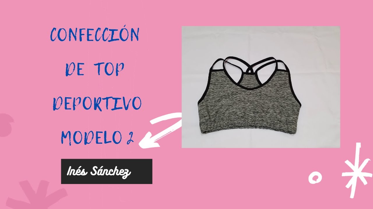 Confección de Top deportivo, modelo 2