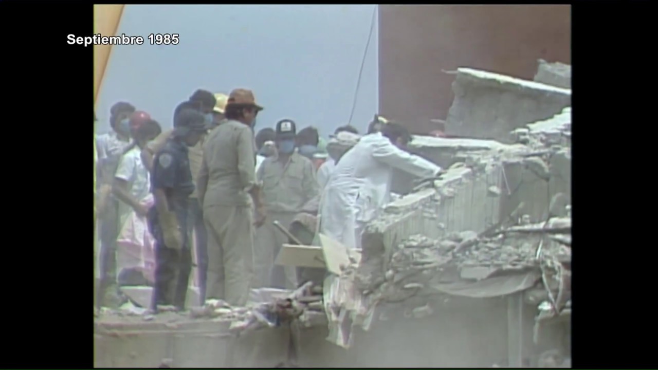 Hospital General crónica del terremoto de 1985. Raúl Rodríguez