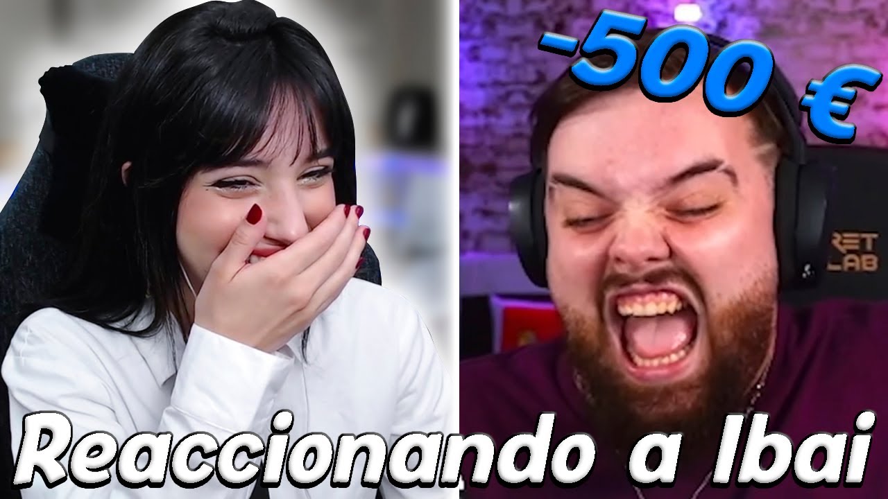 NOO MIS 500€ 😫 Reaccionando al Si te ríes pierdes 9 de IBAI | Deargia