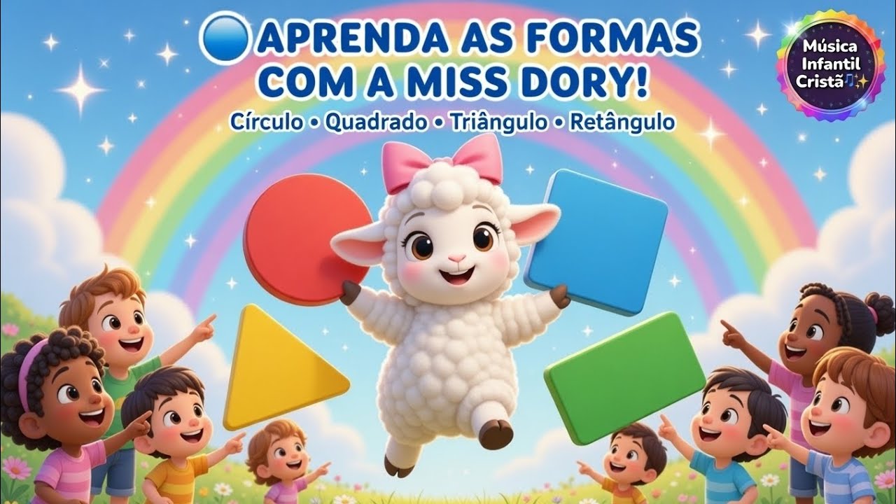 Aprenda Formas Geométricas com Miss❤️Dory @Miss.Dory_msg_biblica 