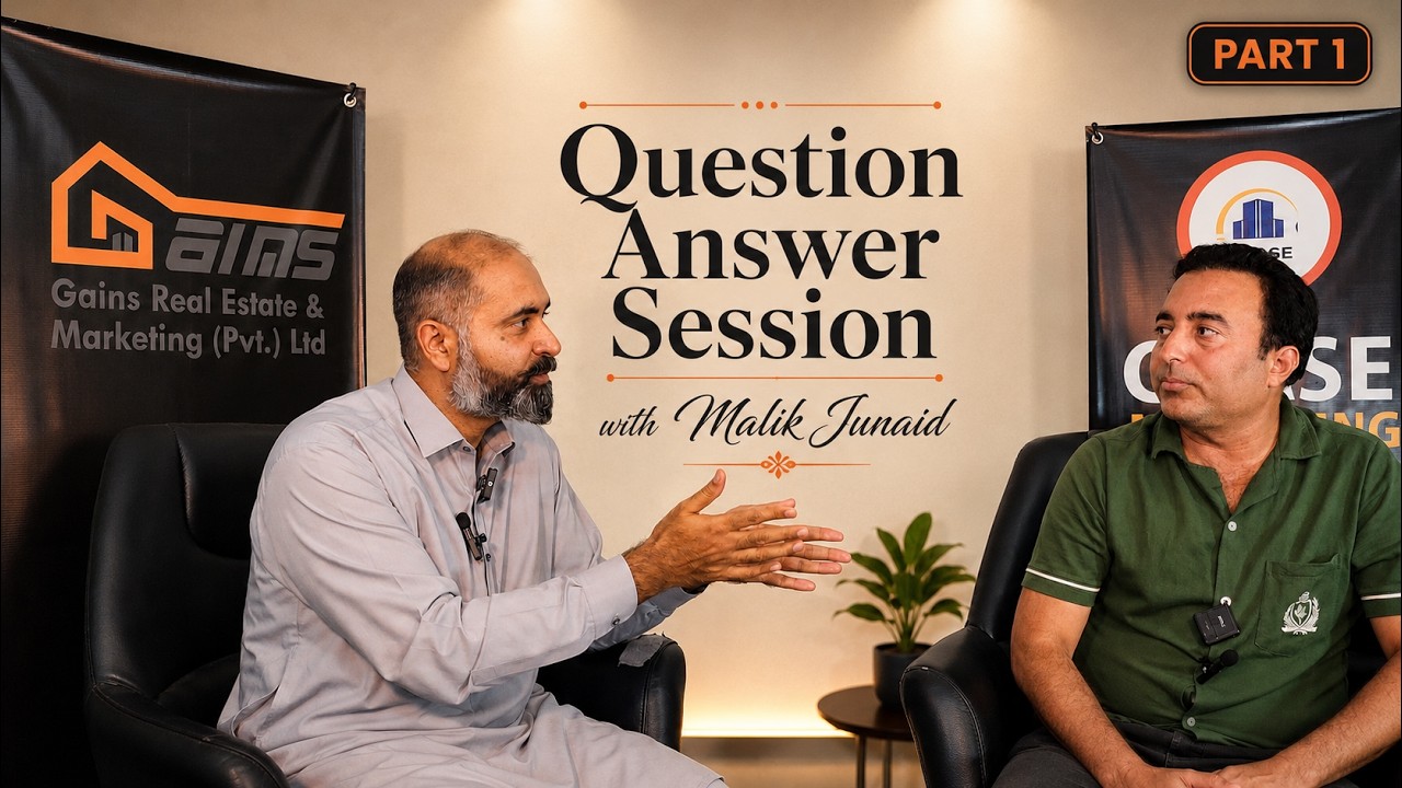 Capital Smart City Islamabad Q&A Session with Malik Junaid &ndash; Part 1