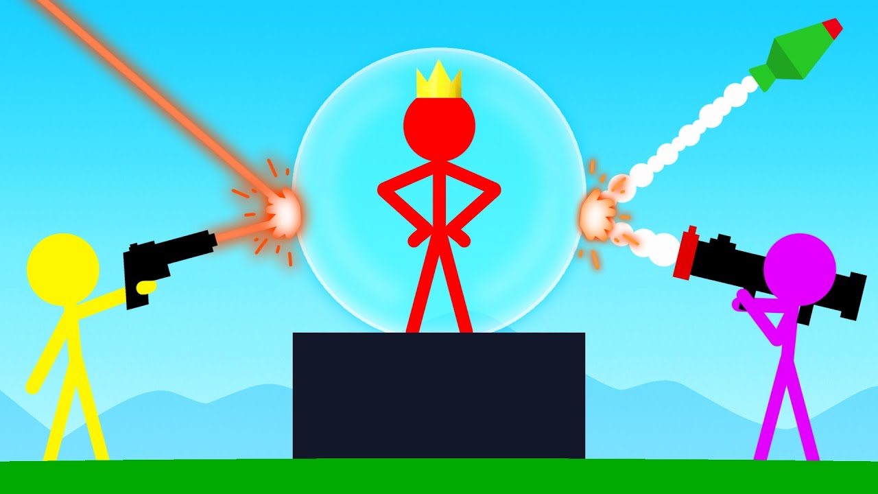 I Unlocked God Mode vs My Friends in Stick Fight!