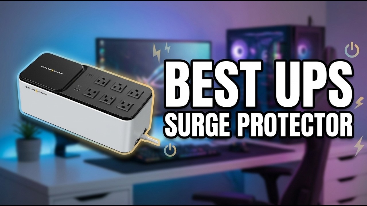 Best UPS Surge Protector 2026: Top 5 Models to Keep Your Gear Safe from Power Failures