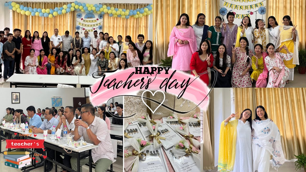🌱 Teachers day celebration(post)💫 Rgu Economics department 🐾