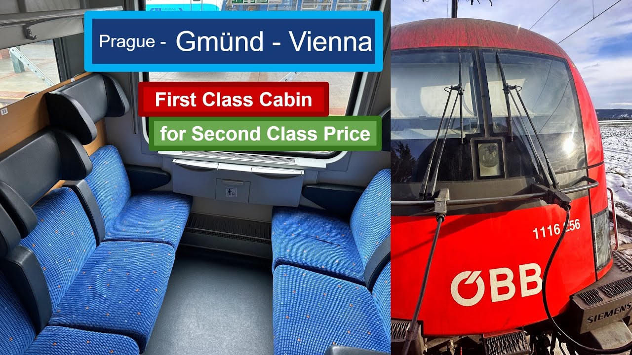 Austria’s Most Comfortable Regional Train - ÖBB REX 41 with Czech Rolling Stock (Prague-Vienna)