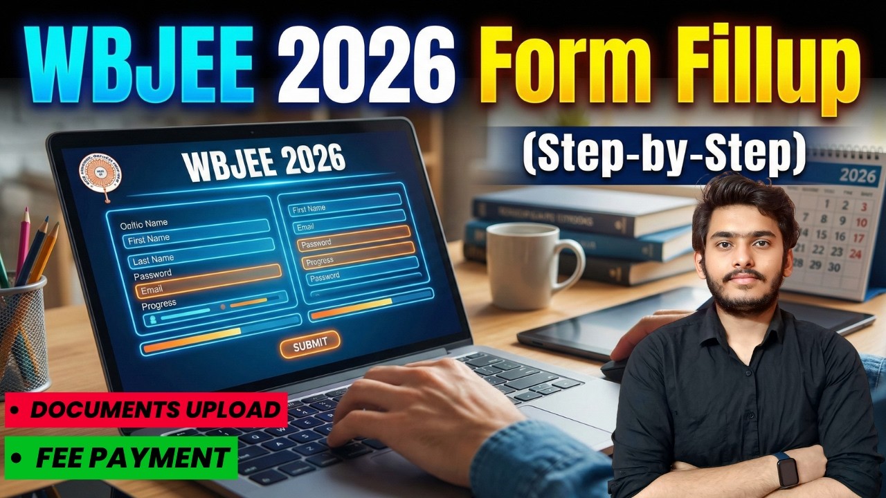 WBJEE Form Fillup 2026 Step-by-Step✅ | WBJEE Registration 2026 | WBJEE 2026 Form Fillup📃