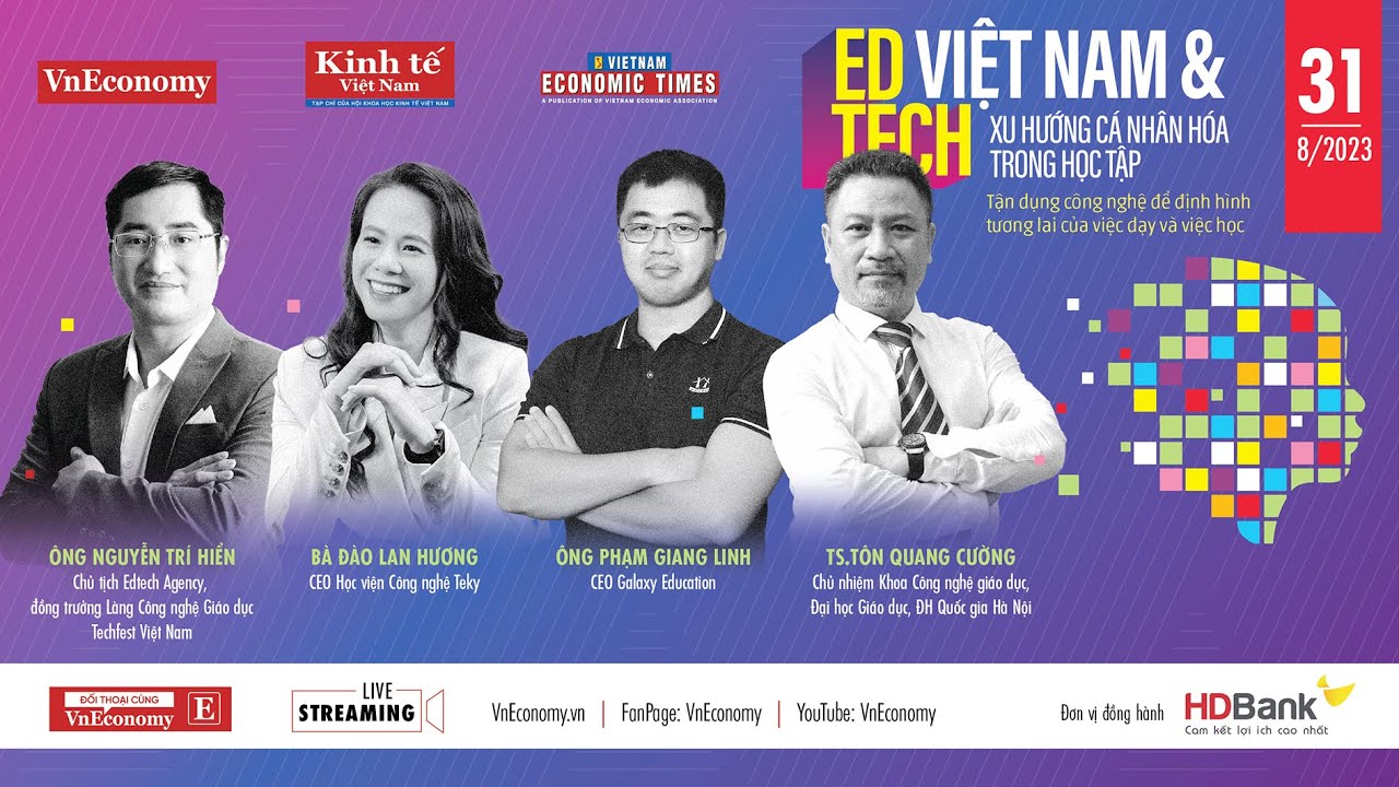 Tọa đ&agrave;m Edtech Việt Nam & xu hướng c&aacute; nh&acirc;n h&oacute;a trong học tập