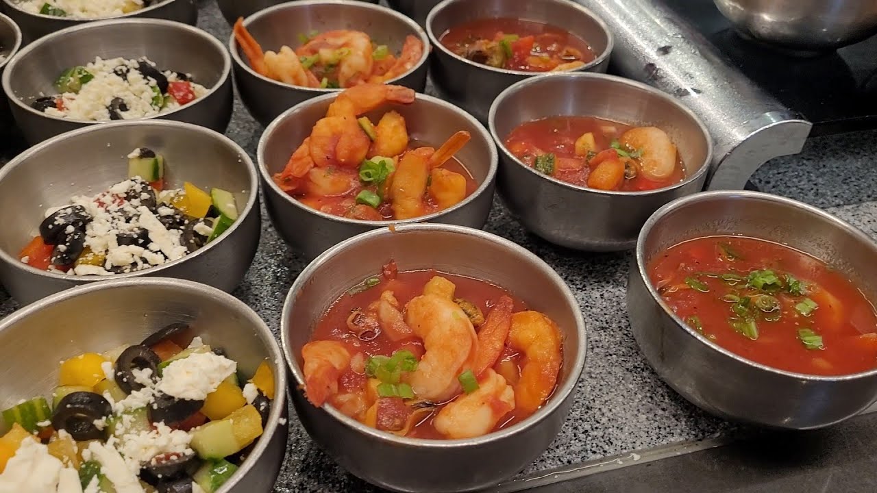 Lunch buffet at Le Marche at Club Med Quebec-Charlevoix