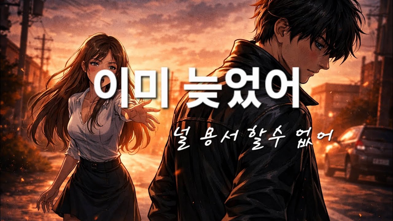 이미 늦었어..널 용서 할수 없어