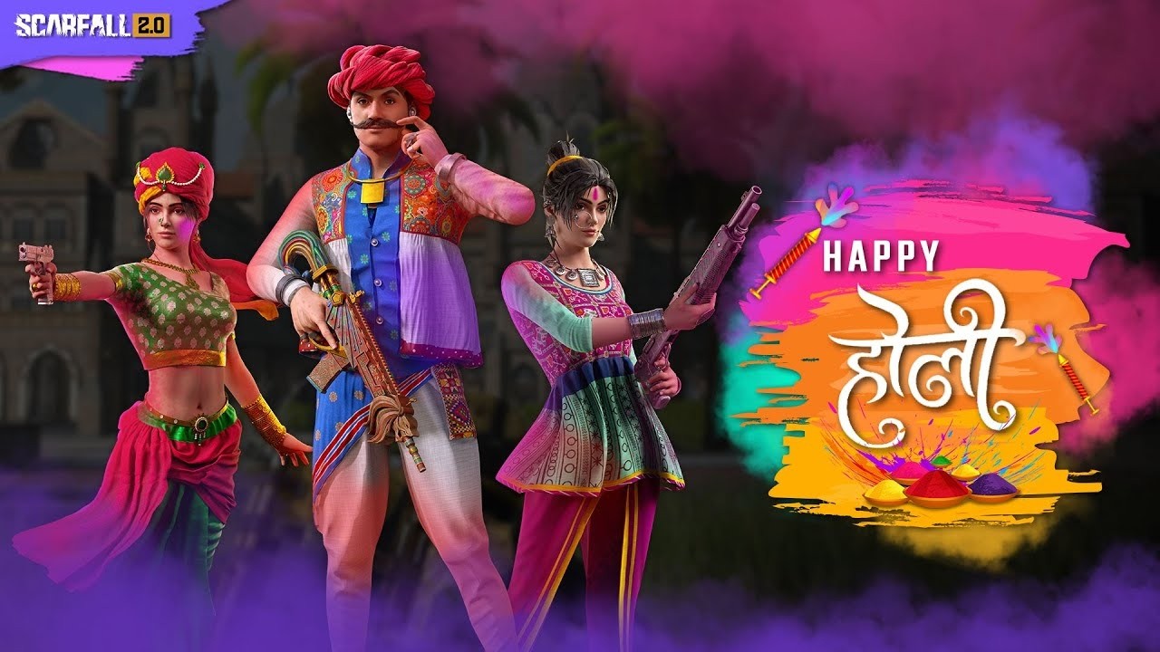 SCARFALL 2.O HAPPY HOLI  LIVE STREAM  @ScarFall2.0Creators   #shortslive #scarfall2live