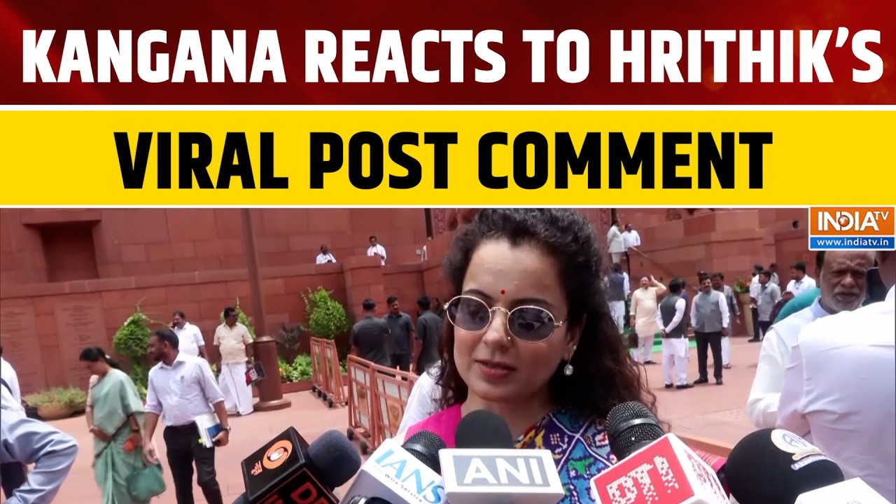 Kangana Ranaut Responds After Hrithik Roshan Comments on Her Viral Apology Video
