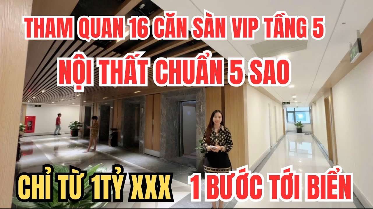 THAM QUAN 16 CĂN HỘ BIỂN SÀN VIP TẦNG 5 OC2A VỪA NHẬN BÀN GIAO NỘI THẤT CHUẨN 5 SAO VÀO LÀ MÊ