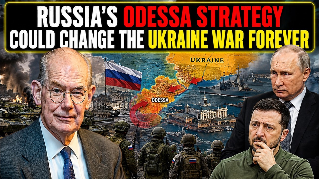 John Mearsheimer - Russia's Odessa Strategy Could Change the Ukraine War FOREVER