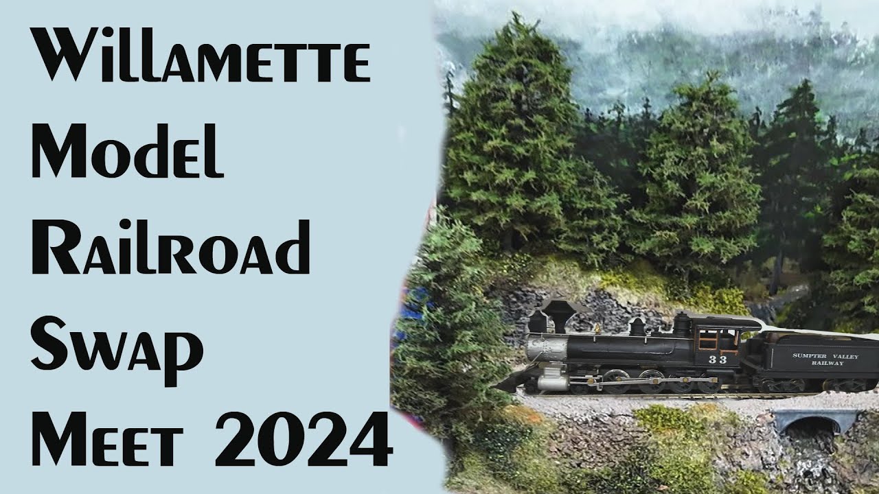 Willamette Model Railroad Club Swap Meet 2024 - Walk Around
