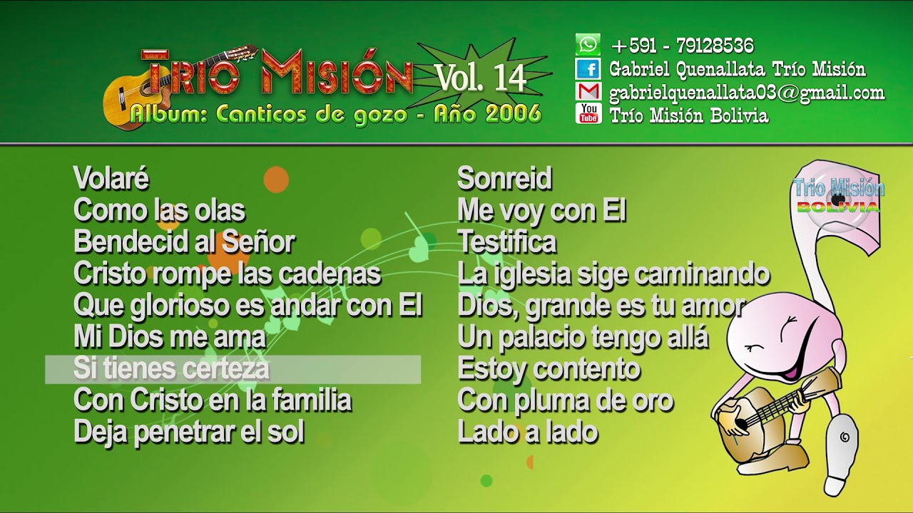 Trio Misión - Cánticos Vol. 14