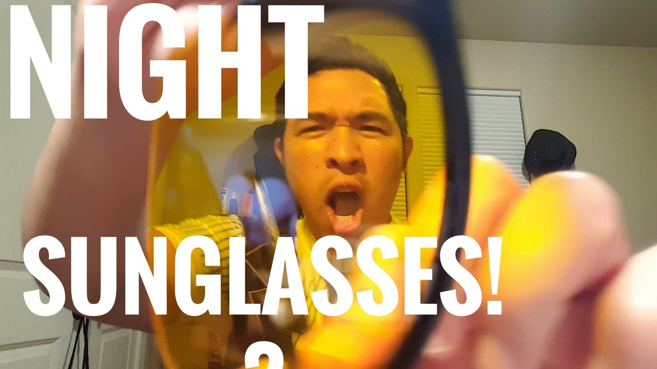 Night Vision UV400 Yellow Sunglasses Unboxing and Review