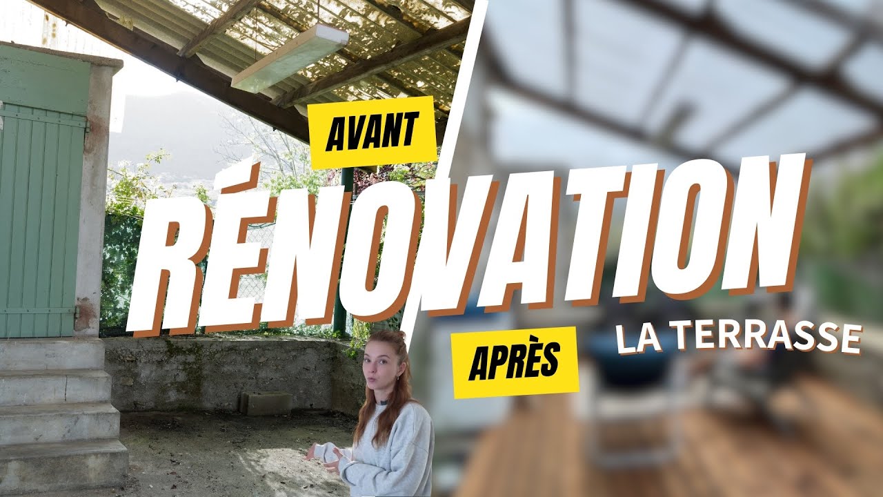 VLOG RENO' / ON REFAIT LA TERRASSE!