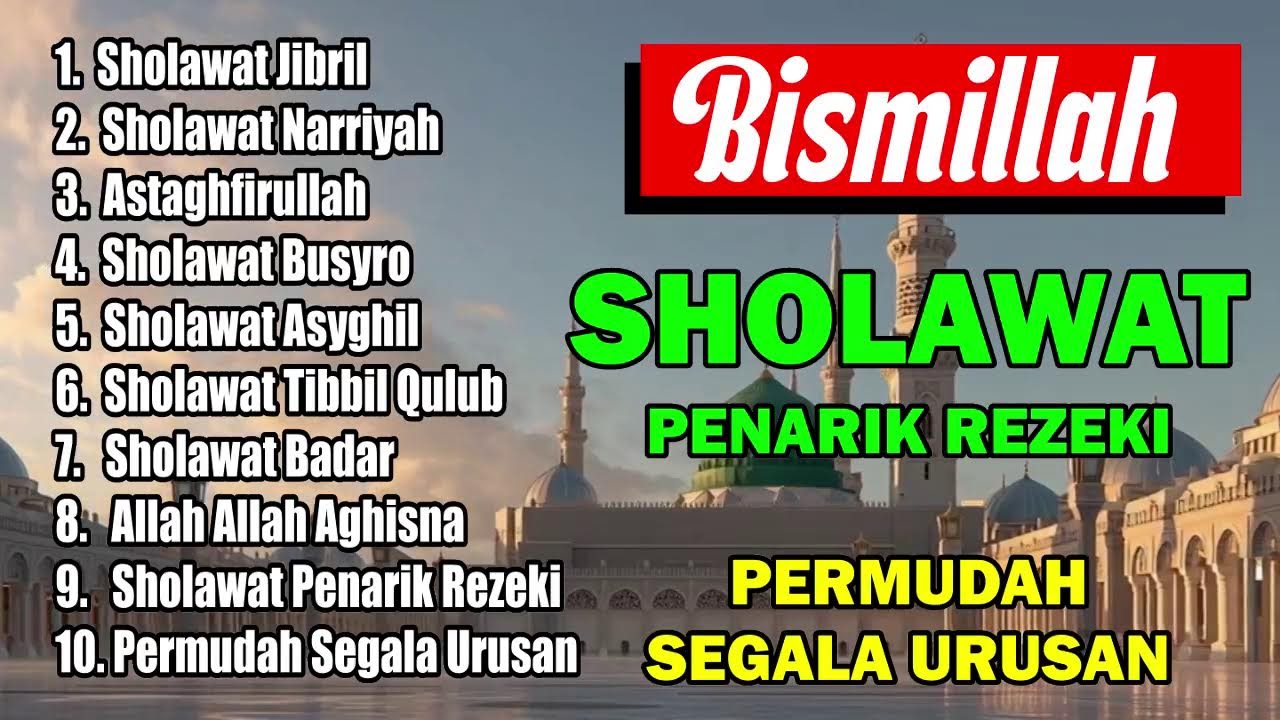 🔴 LIVE FULL ALBUM SHOLAWAT JIBRIL TERPOPULER 2026 | Penarik Rezeki