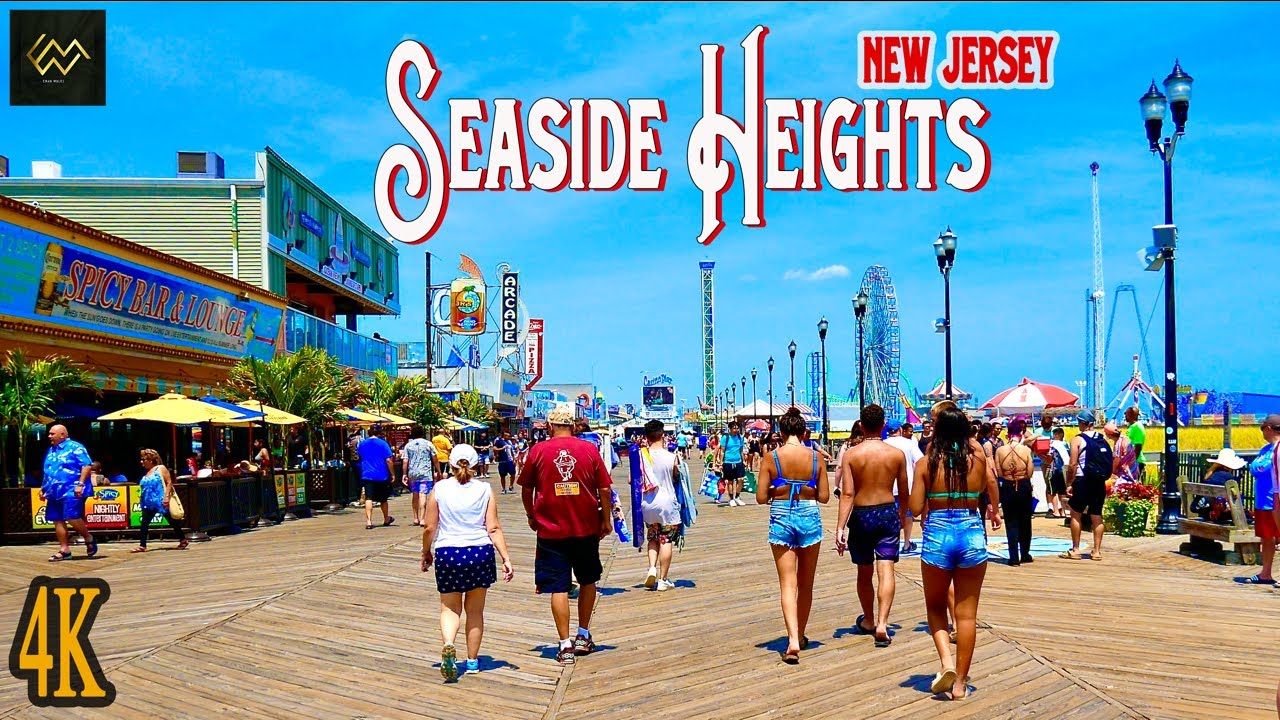 Seaside Heights New Jersey Boardwalk 2022 [4K]