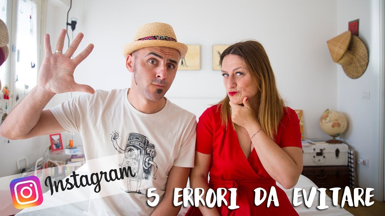 INSTAGRAM: 5 ERRORI da EVITARE ASSOLUTAMENTE!