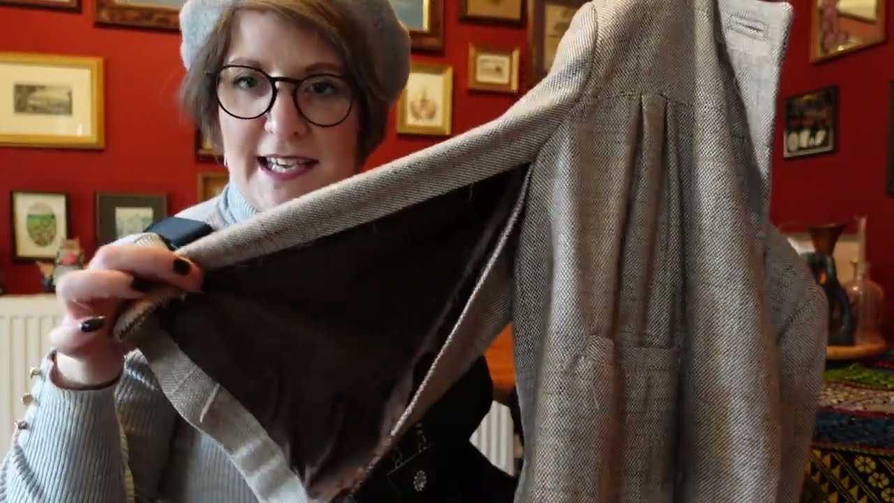 Thrift Flip - Jacket into a Cape