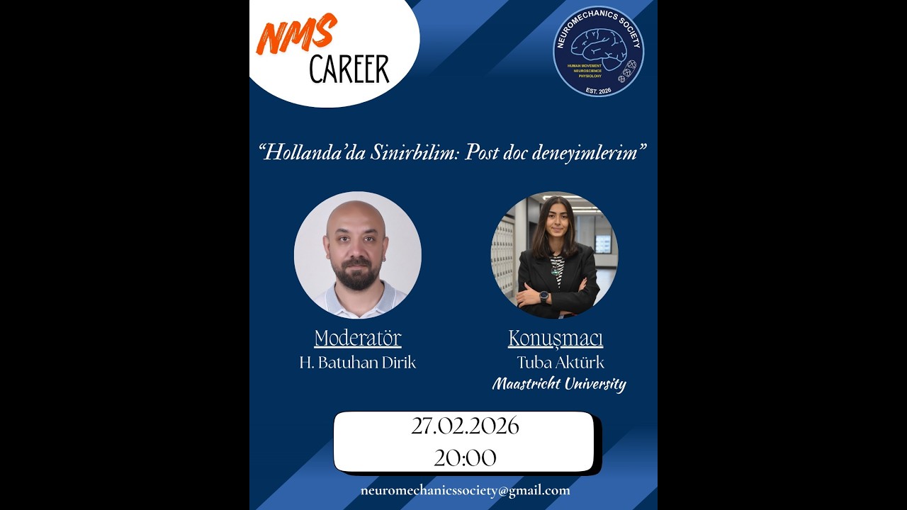 Hollanda'da Sinirbilim: Post doc deneyimlerim.